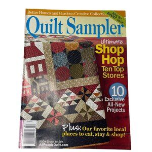 Quilt Sampler Magazine Better Homes and Garden Fall Winter 2009 u Creative Colle